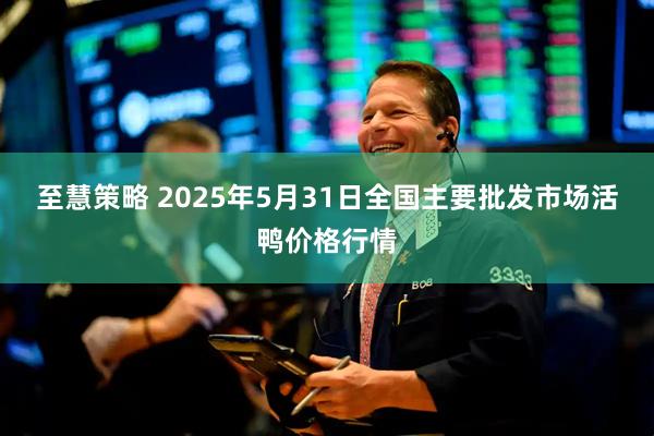 至慧策略 2025年5月31日全国主要批发市场活鸭价格行情
