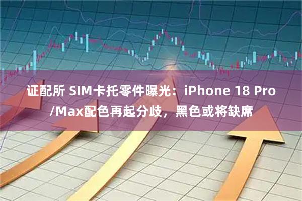 证配所 SIM卡托零件曝光：iPhone 18 Pro/Max配色再起分歧，黑色或将缺席